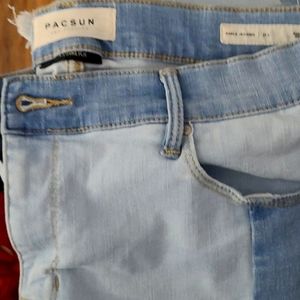PacSun patch jeans
